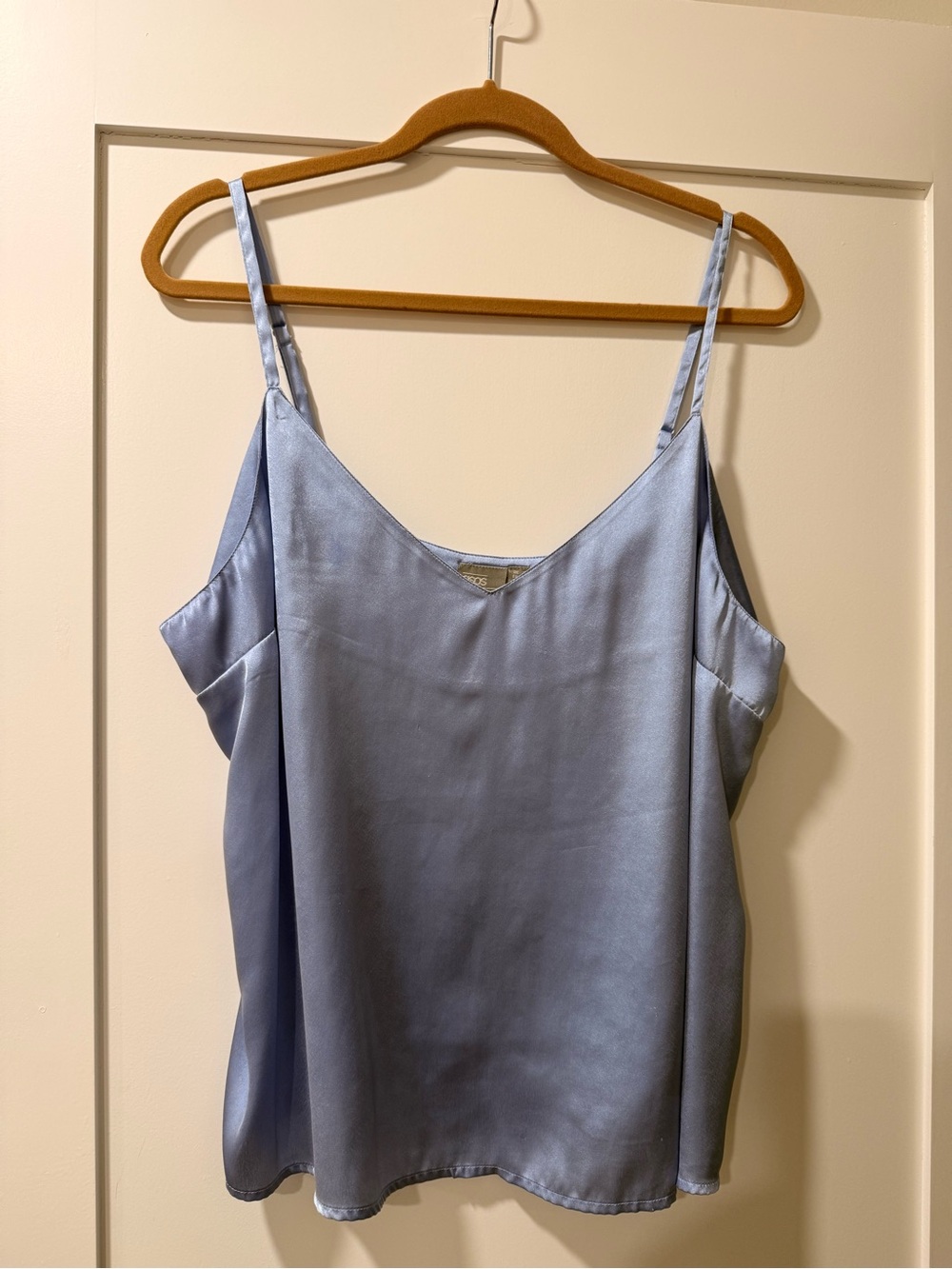 ASOS Light Blue Satin Cami Top